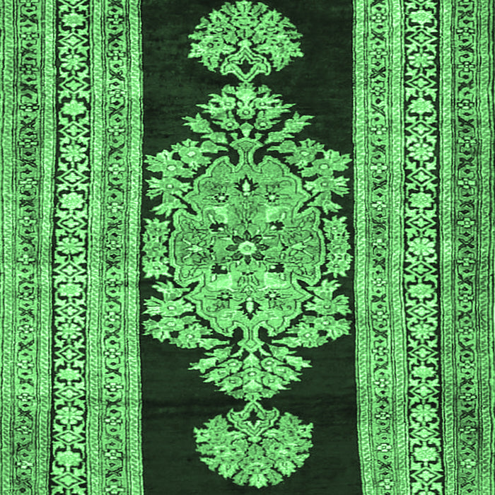 Abstract Emerald Green Contemporary Rug, con1868emgrn