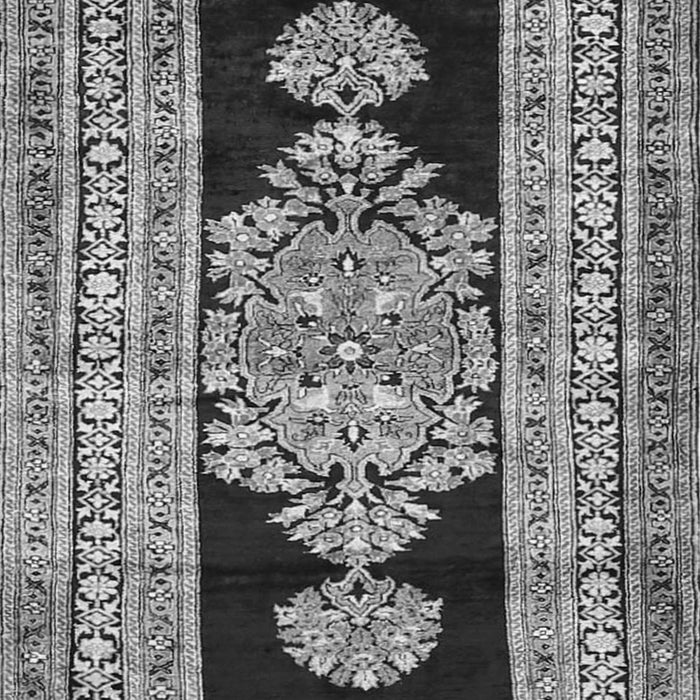 Abstract Gray Contemporary Rug, con1868gry