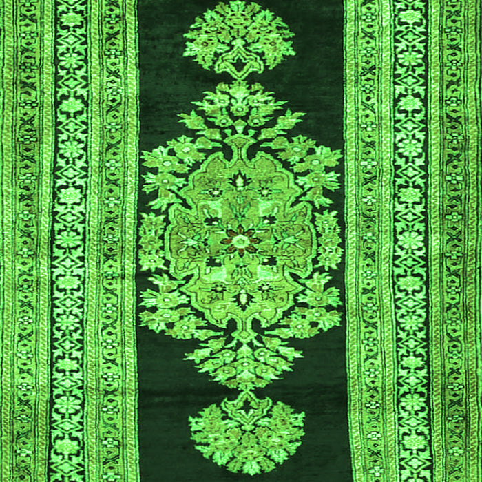 Abstract Green Contemporary Rug, con1868grn