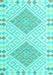 Southwestern Turquoise Country Rug, con1869turq