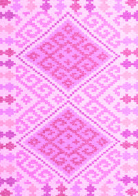 Southwestern Pink Country Rug, con1869pnk