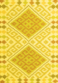 Southwestern Yellow Country Rug, con1869yw