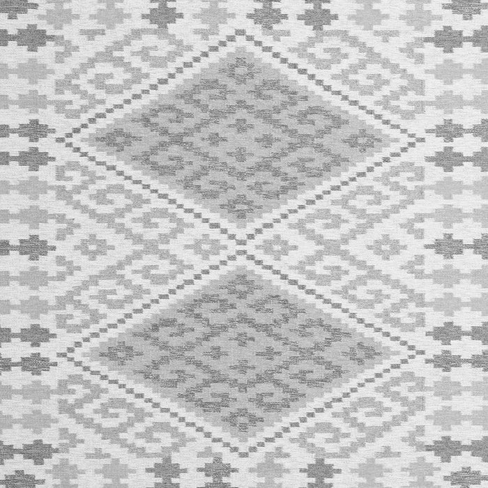 Serging Thickness of Southwestern Gray Country Rug, con1869gry