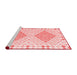 Country Red Washable Rugs