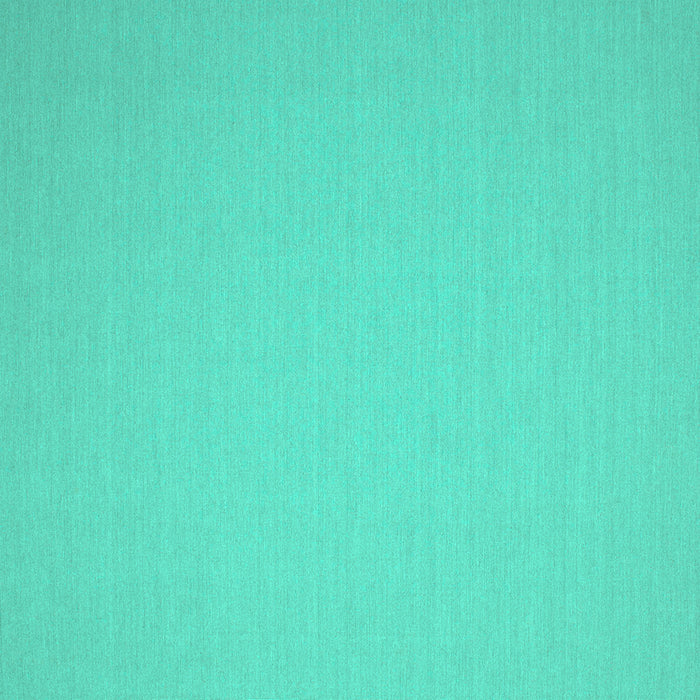 Square Machine Washable Solid Turquoise Modern Area Rugs, wshcon186turq