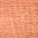 Serging Thickness of Abstract Orange Contemporary Rug, con1870org