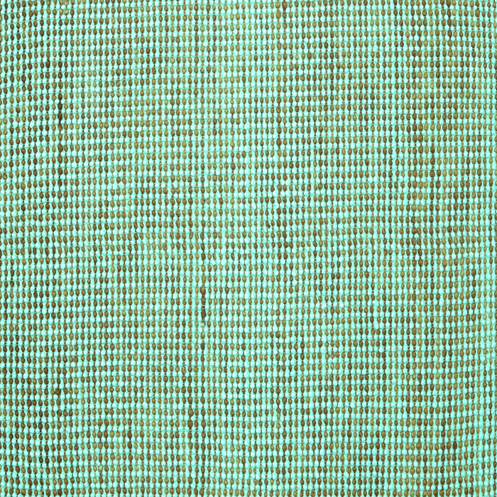 Square Machine Washable Abstract Turquoise Contemporary Area Rugs, wshcon1870turq