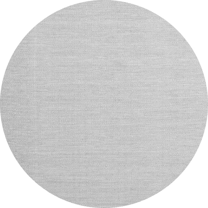 Square Abstract Gray Contemporary Rug, con1871gry