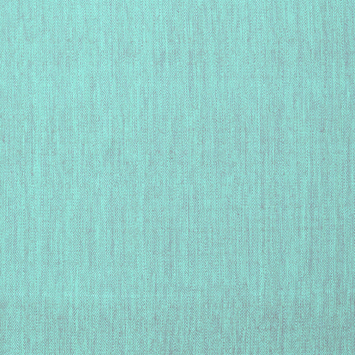 Square Abstract Turquoise Contemporary Rug, con1871turq