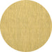 Round Abstract Brown Contemporary Rug, con1872brn