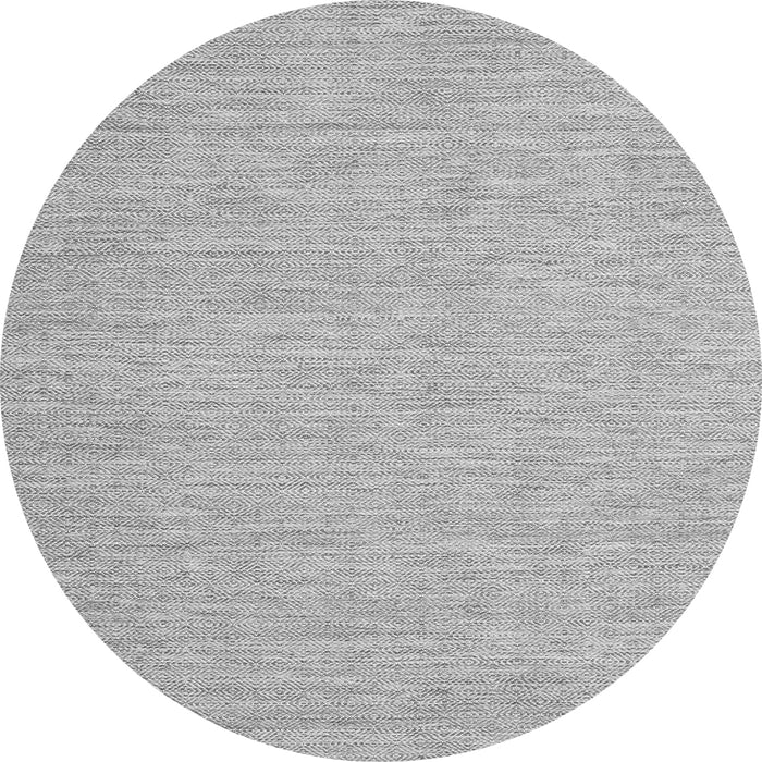 Square Abstract Gray Contemporary Rug, con1872gry