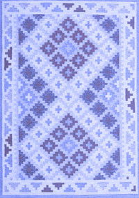 Southwestern Blue Country Rug, con1873blu