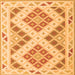 Serging Thickness of Southwestern Orange Country Rug, con1873org