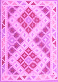 Southwestern Pink Country Rug, con1873pnk