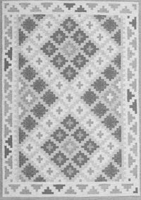 Southwestern Gray Country Rug, con1873gry