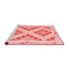 Country Red Washable Rugs