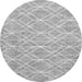 Machine Washable Abstract Gray Contemporary Rug, wshcon1874gry