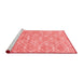 Contemporary Red Washable Rugs