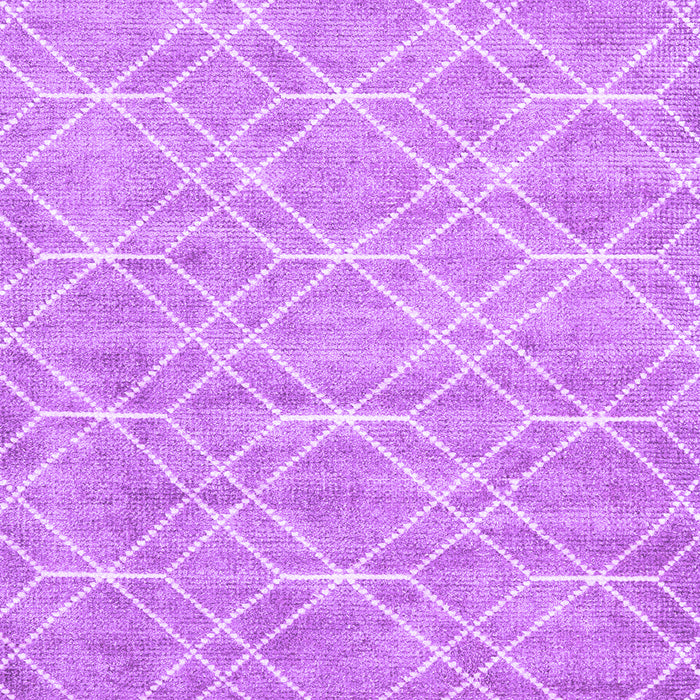 Abstract Purple Contemporary Rug, con1874pur