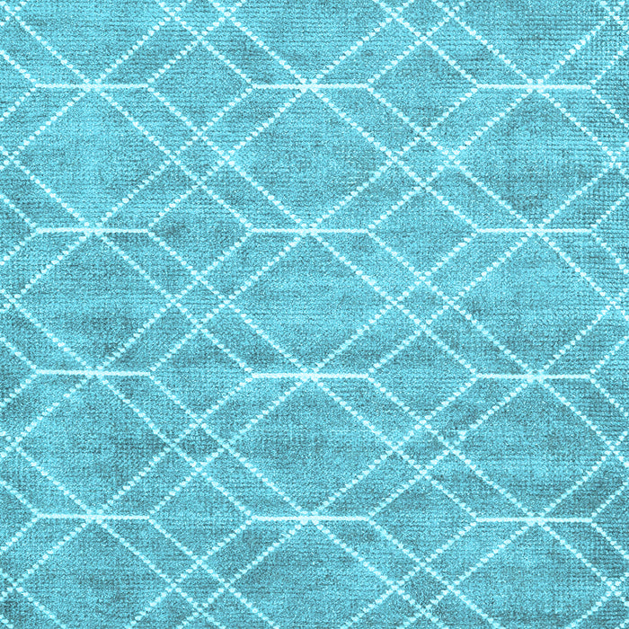 Abstract Light Blue Contemporary Rug, con1874lblu