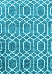 Abstract Light Blue Contemporary Rug, con1875lblu