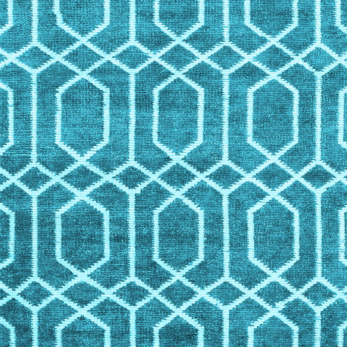 Abstract Light Blue Contemporary Rug, con1875lblu