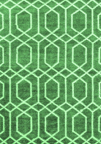 Abstract Emerald Green Contemporary Rug, con1875emgrn