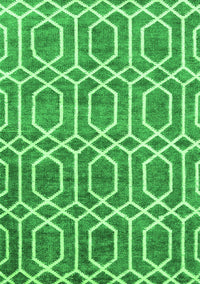 Abstract Green Contemporary Rug, con1875grn