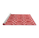 Contemporary Red Washable Rugs