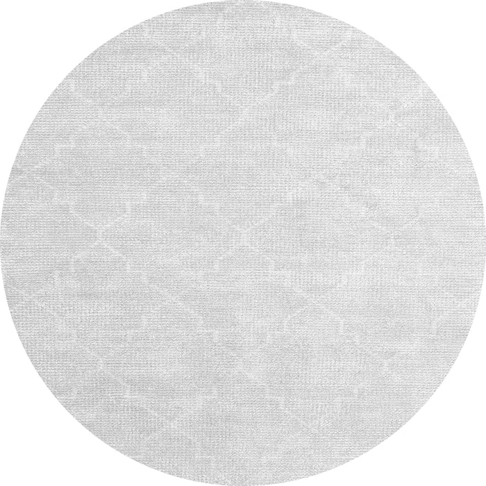 Square Abstract Gray Contemporary Rug, con1876gry
