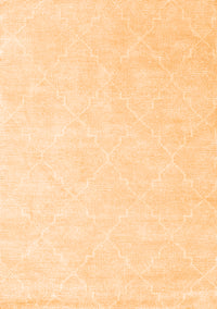 Abstract Orange Contemporary Rug, con1876org