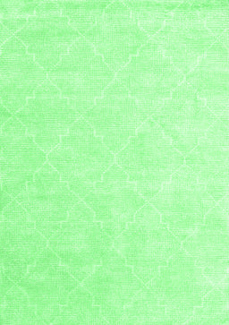 Abstract Emerald Green Contemporary Rug, con1876emgrn