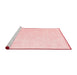 Contemporary Red Washable Rugs