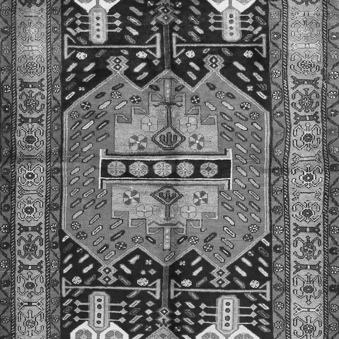 Abstract Gray Contemporary Rug, con1878gry