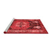 Contemporary Red Washable Rugs