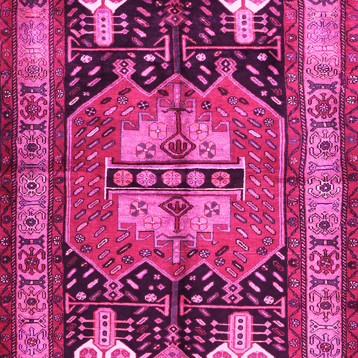 Machine Washable Abstract Pink Contemporary Rug, wshcon1878pnk