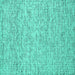 Square Machine Washable Abstract Turquoise Contemporary Area Rugs, wshcon1879turq