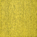 Square Machine Washable Abstract Yellow Contemporary Rug, wshcon1879yw