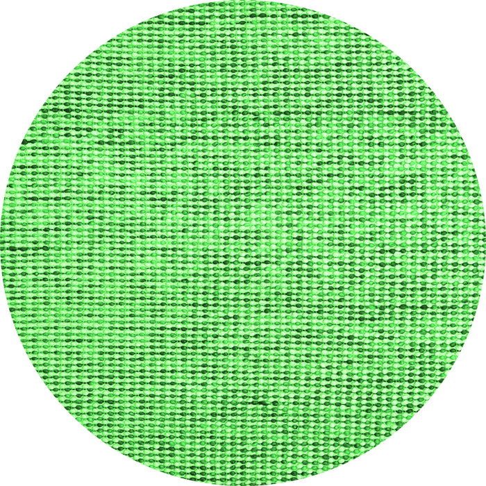 Square Abstract Green Contemporary Rug, con1879grn