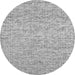 Square Abstract Gray Contemporary Rug, con1879gry