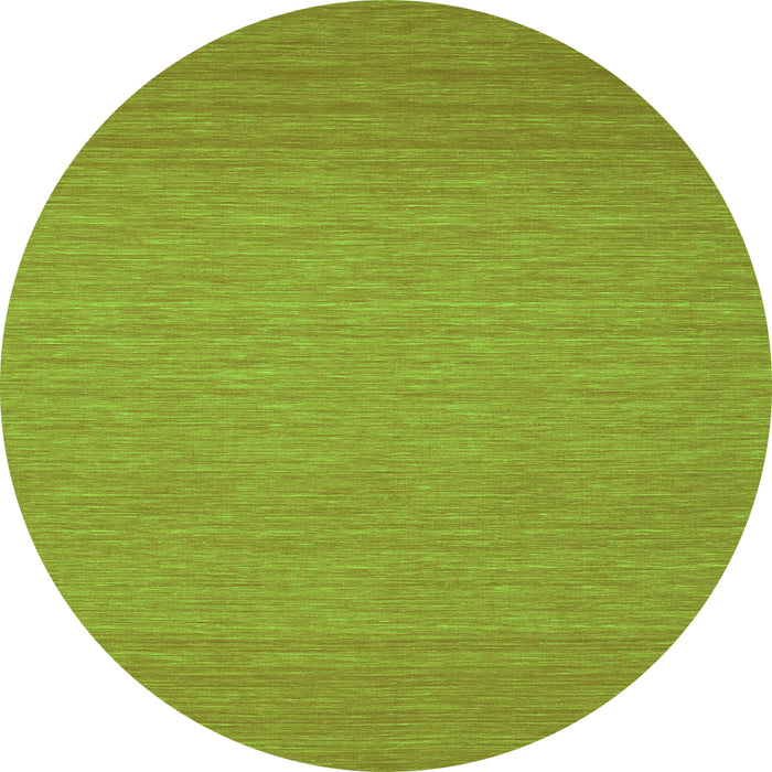 Square Abstract Green Contemporary Rug, con187grn