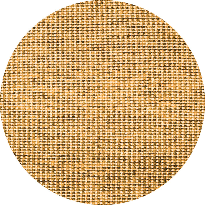 Square Abstract Orange Contemporary Rug, con1880org