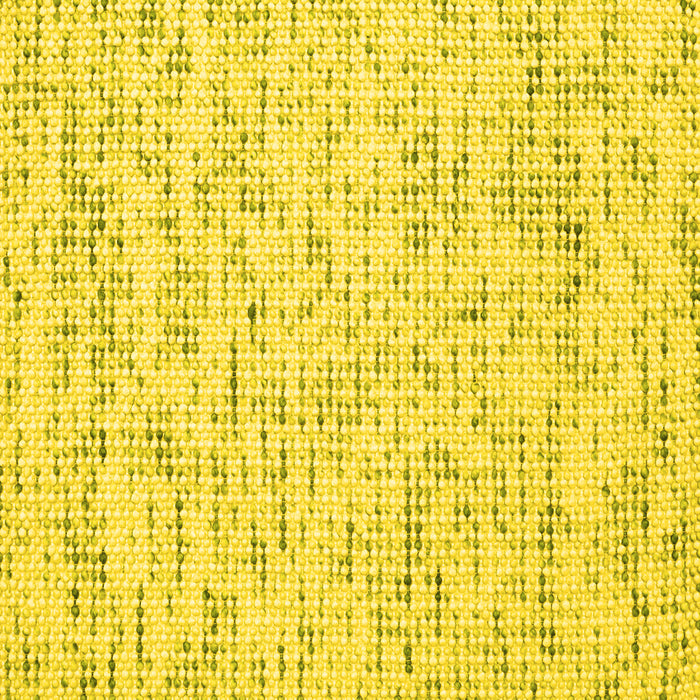 Square Abstract Yellow Contemporary Rug, con1881yw