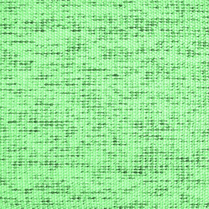 Square Abstract Emerald Green Contemporary Rug, con1881emgrn