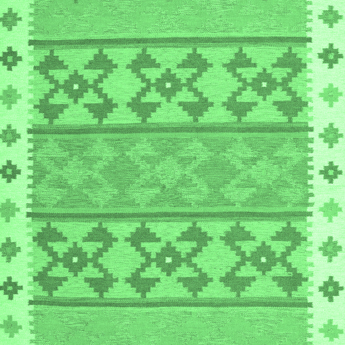 Abstract Emerald Green Contemporary Rug, con1883emgrn