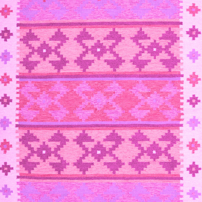 Machine Washable Abstract Pink Contemporary Rug, wshcon1883pnk