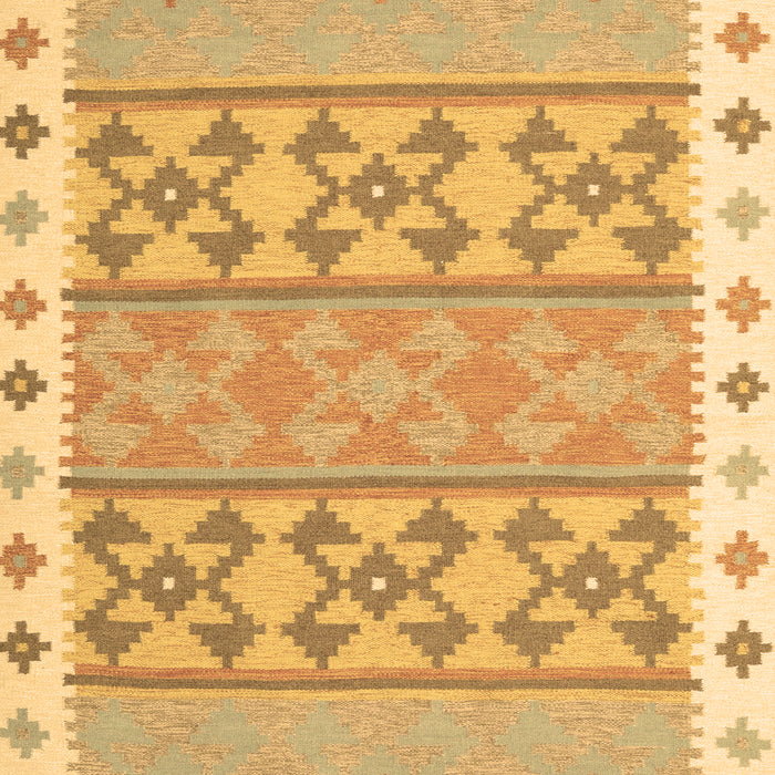 Machine Washable Abstract Brown Contemporary Rug, wshcon1883brn