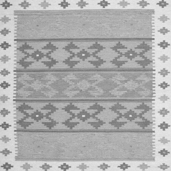 Serging Thickness of Abstract Gray Contemporary Rug, con1883gry