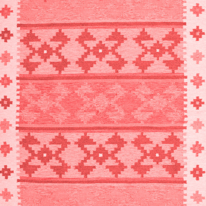 Abstract Red Contemporary Area Rugs