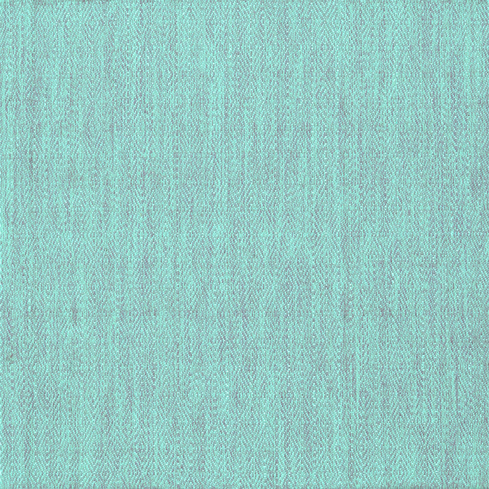 Square Machine Washable Abstract Turquoise Contemporary Area Rugs, wshcon1884turq